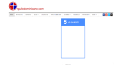 Desktop Screenshot of orgullodominicano.com